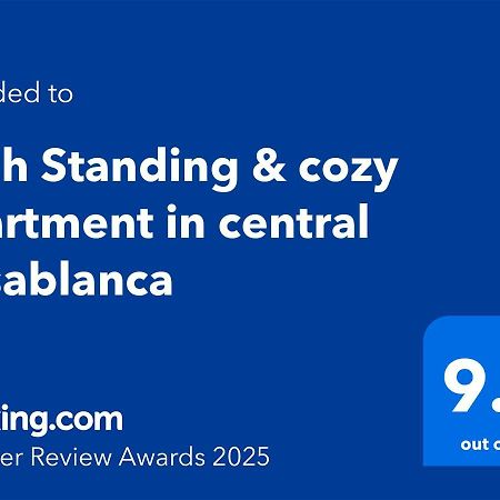 High Standing & Cozy Apartment In Central Casablanca Luaran gambar