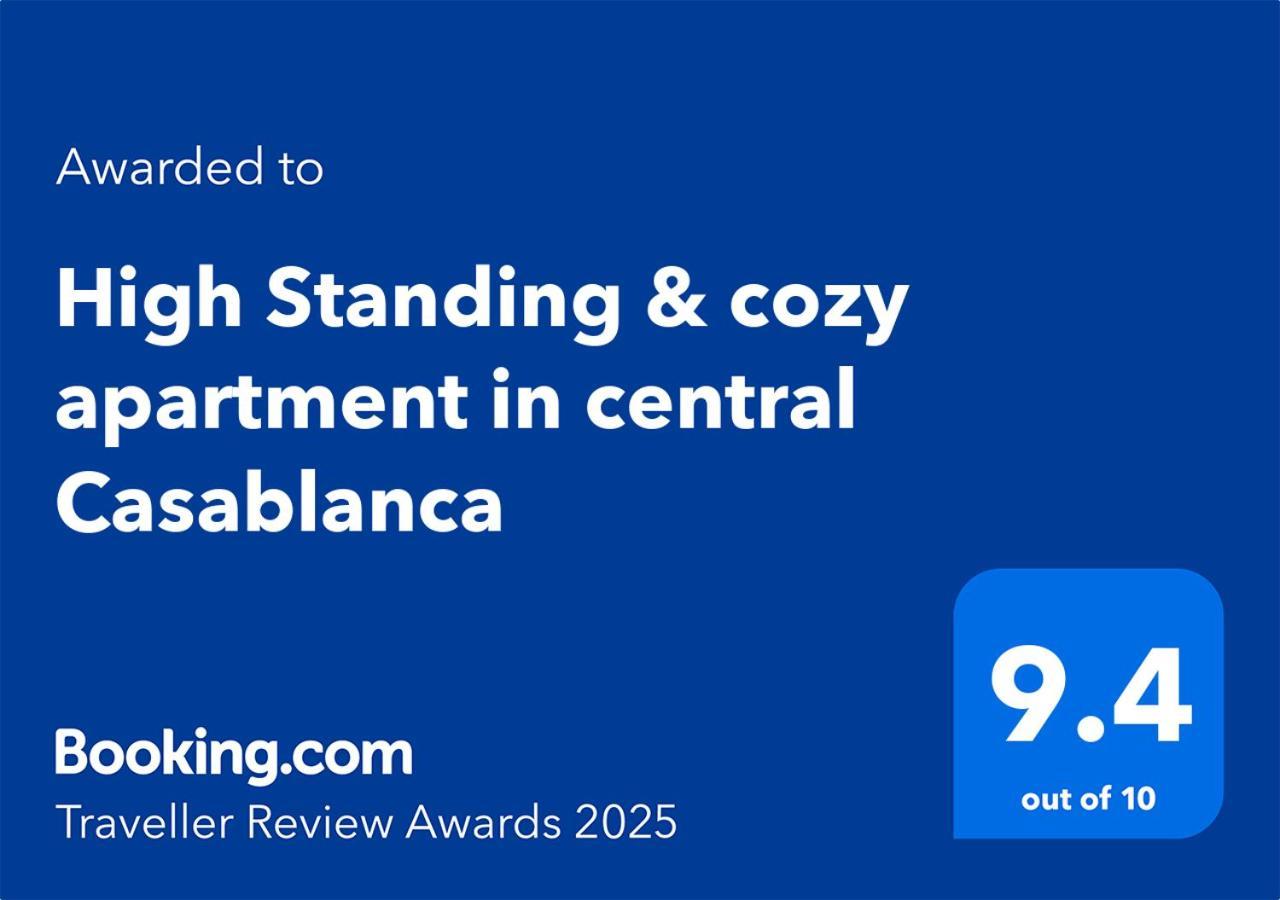 High Standing & Cozy Apartment In Central Casablanca Luaran gambar